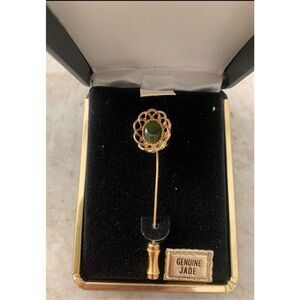 Vintage Jade Stickpin 